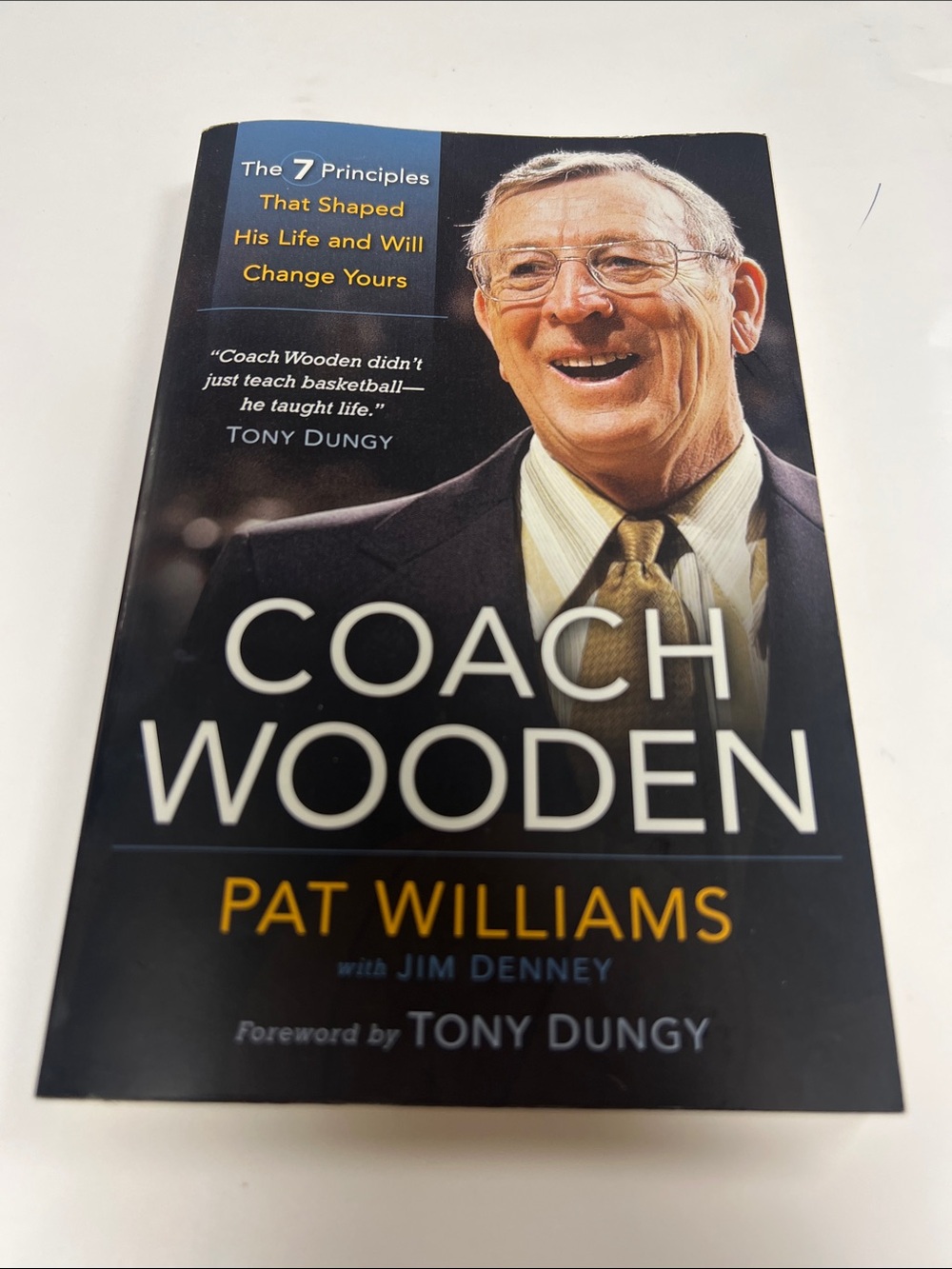 Coach Wooden by Pat Williams-Soft Cover Book